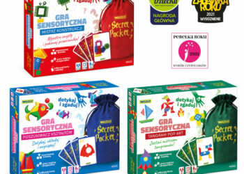 Secret Pocket Poszukiwacz Kształtów; Secret Pocket Tangram Pop Art.; Secret Pocket Mistrz Konstrukcji