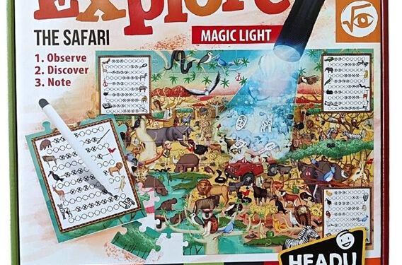HEADU Odkryj Safari z latarką