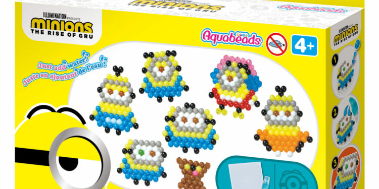 Zestaw Minionki Aquabeads