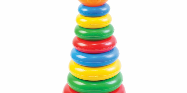 Piramidka edukacyjna 11 pcs.