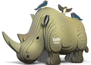 Nosorożec Eugy Eko Układanka 3D.