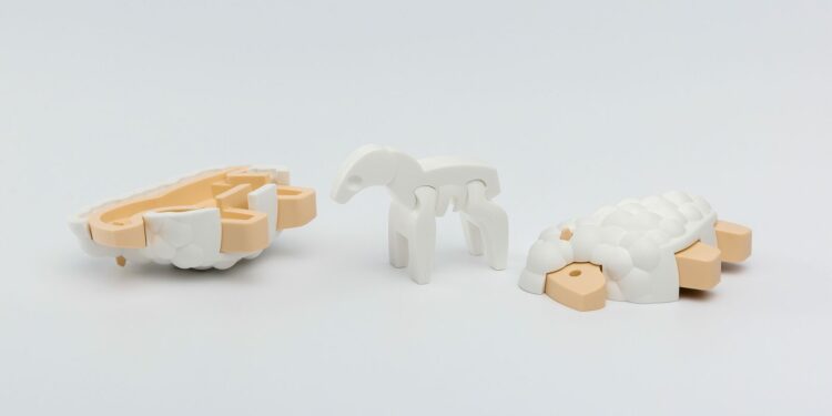 Magnetyczna Składana Owieczka z Książeczką