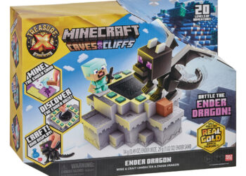 TREASURE X MINECRAFT CAVES & CLIFFS ENDER DRAGON
