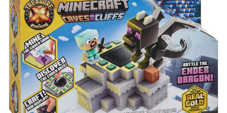 TREASURE X MINECRAFT CAVES & CLIFFS ENDER DRAGON