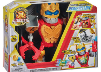 TREASURE X ROBOTS GOLD MEGA ROBOT