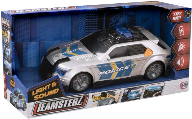 TeamsterZ Samochód policyjny Światło i Dźwięk