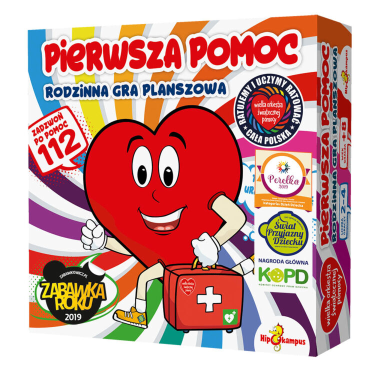 Pierwsza Pomoc – Rodzinna gra planszowa