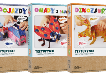 Tekturynki. Ekopuzzle przestrzenne 3+
