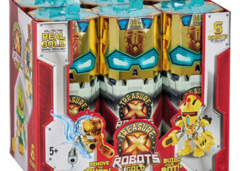TREASURE X ROBOTS GOLD ROBOT
