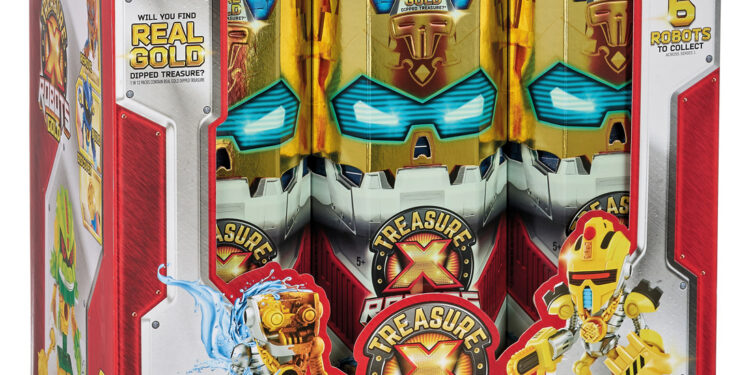 TREASURE X ROBOTS GOLD ROBOT