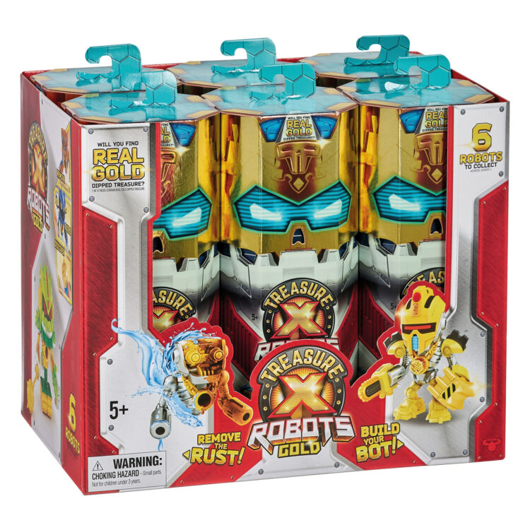 TREASURE X ROBOTS GOLD ROBOT
