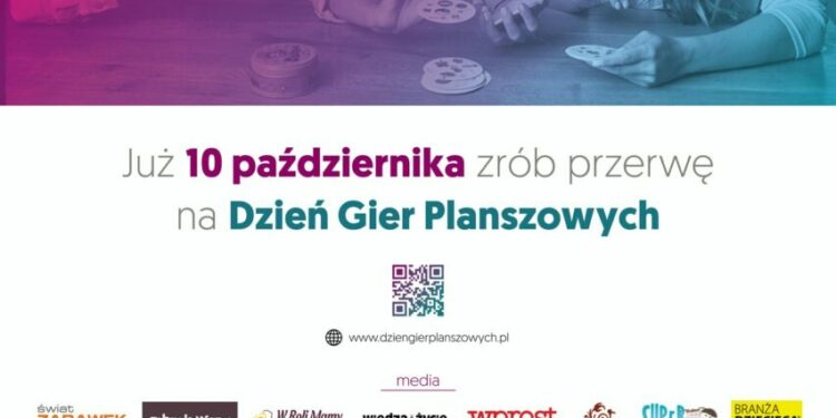 Dzień Gier Planszowych 10.10.2022 – konkursy, wydarzenia, mega rabaty