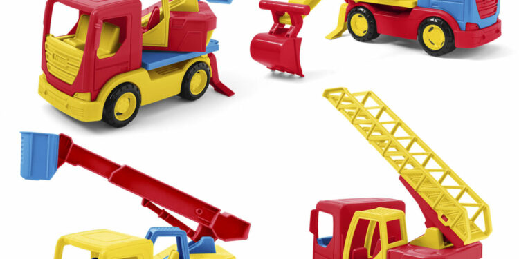 Tech Truck koparka, dźwig, zwyżka, straż pożarna