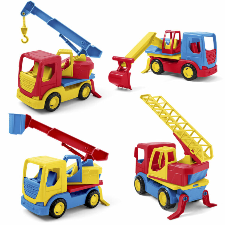 Tech Truck koparka, dźwig, zwyżka, straż pożarna