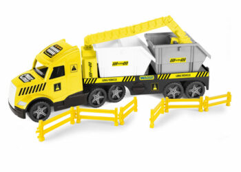 Magic Truck Technic laweta z kontenerami