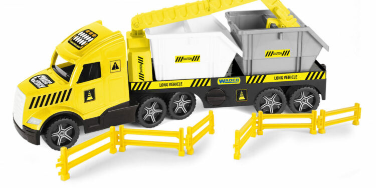 Magic Truck Technic laweta z kontenerami