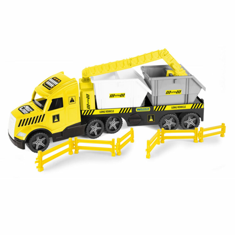 Magic Truck Technic laweta z kontenerami