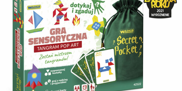 Secret Pocket Poszukiwacz Kształtów; Secret Pocket Tangram Pop Art.; Secret Pocket Mistrz Konstrukcji