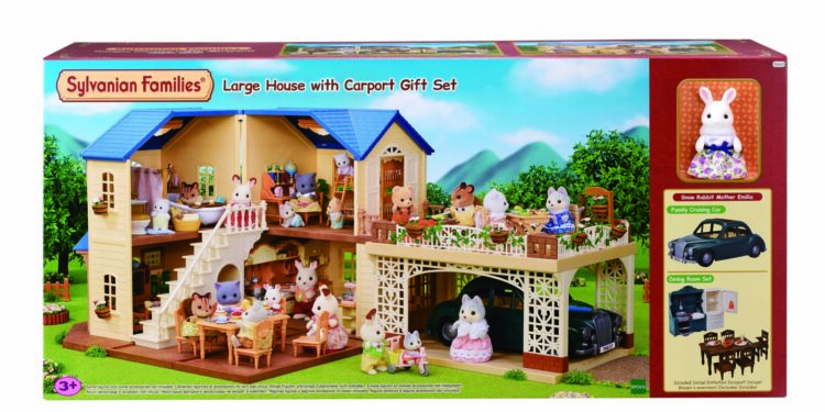 Duży domek zestaw prezentowy Sylvanian Families