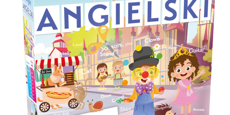 Gra planszowa Uczmy się: Angielski