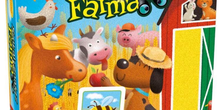 Gra planszowa Farma – szukaj i znajdź