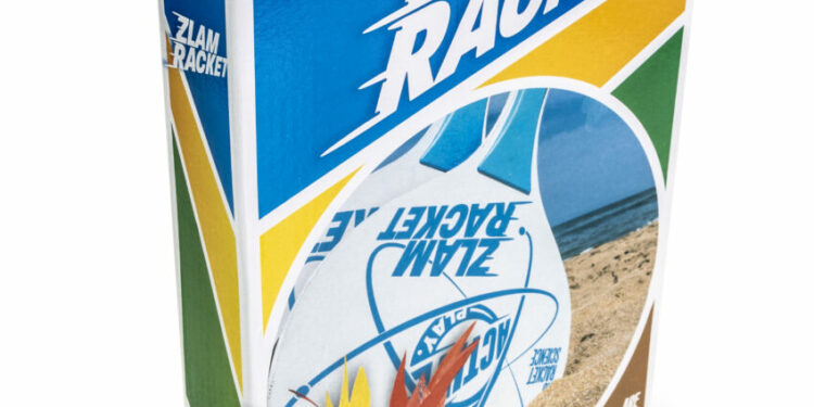 Gra plenerowa ZLAM RACKET Rakietki z piórkami i piłkami