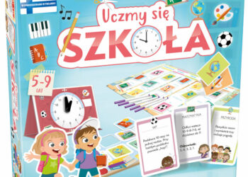 Gra planszowa Uczmy się: Szkoła