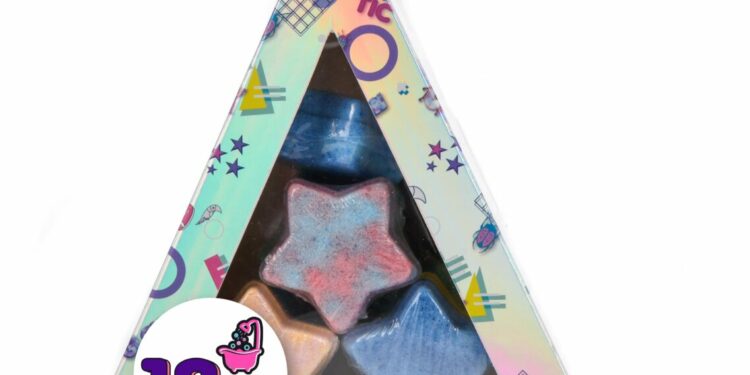 CREATE IT! Kąpielowe bomby gwiazdy 10-pak