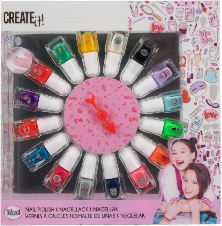 CREATE IT! Lakier do paznokci, mega set 16szt