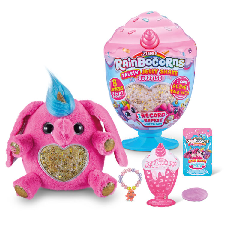 RAINBOCORNS  JELLY SHAKE SURPRISE Pucharek lodowy z mówiącą maskotką