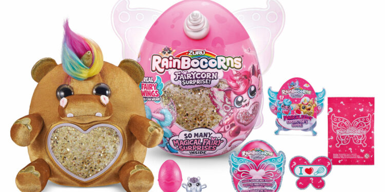 RAINBOCORNS FAIRYCORN SURPRISE Jajko z maskotką niespodzianką ze skrzydełkami