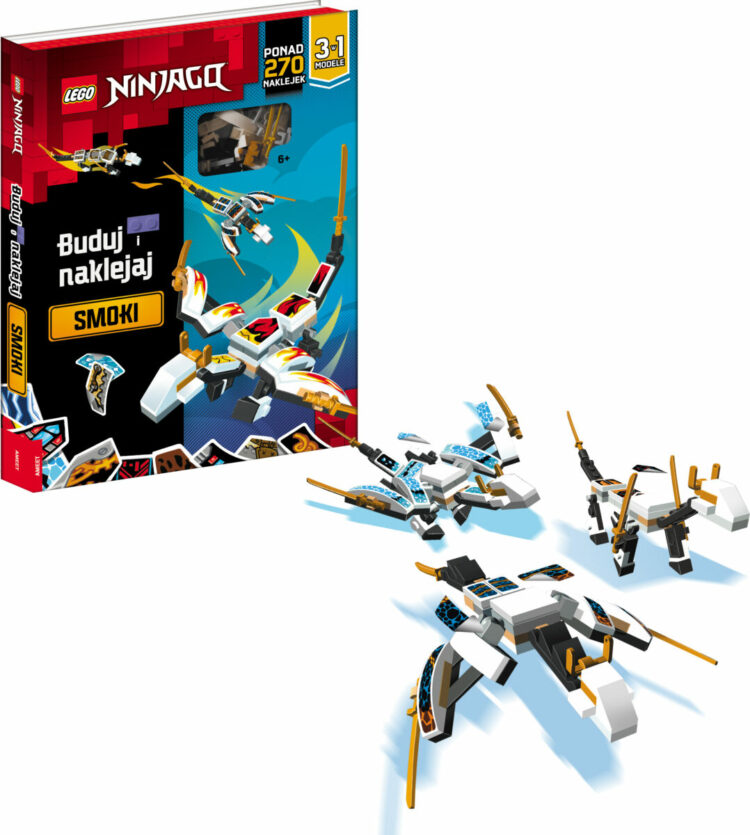 LEGO® NINJAGO®. Buduj i naklejaj: smoki