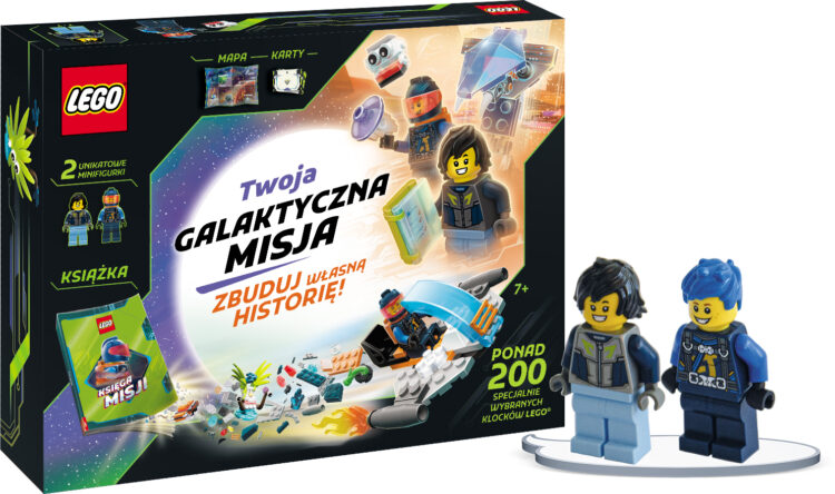LEGO®. Twoja galaktyczna misja. Zbuduj własną historię!