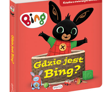 Gdzie jest Bing? Książka z otwieranymi okienkami. Bing.
