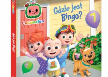 Gdzie jest Bingo? Książka z otwieranymi okienkami. COCOMELON.