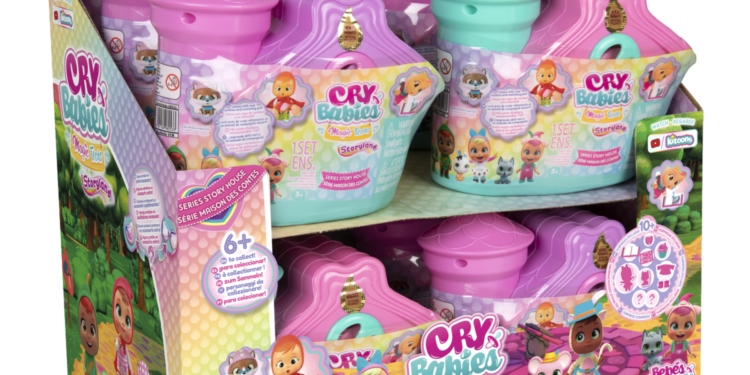 Cry Baby Magic Tears Storyland – Zestaw Storyhouses (dom + laleczka z akcesoriami)