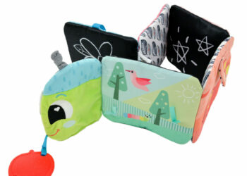 Lamaze Kolorowa gąsienica – książeczka edukacyjna