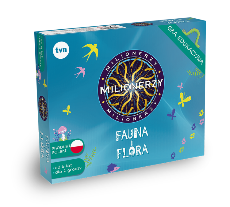 MILIONERZY FAUNA I FLORA – gra edukacyjna