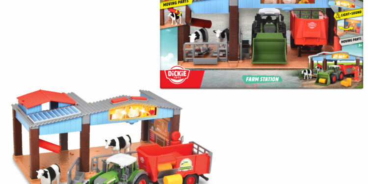 Dickie Toys stacja farma
