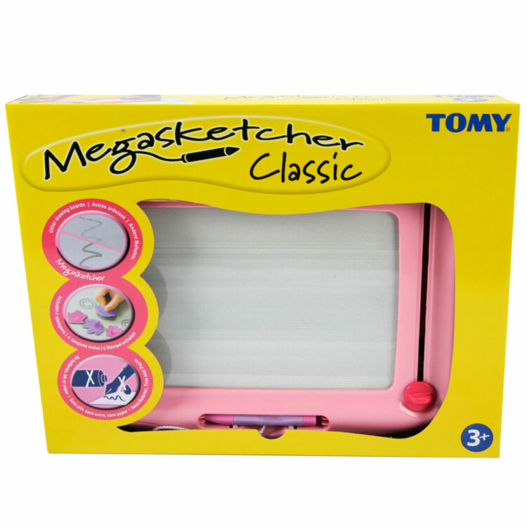 Megasketcher znikopis różowy