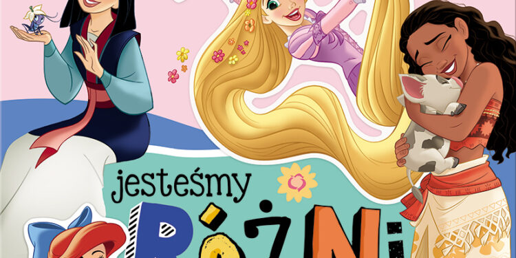 Disney Księżniczka/ Barbie™. Jesteśmy różni i to jest super! – książki uczące akceptacji