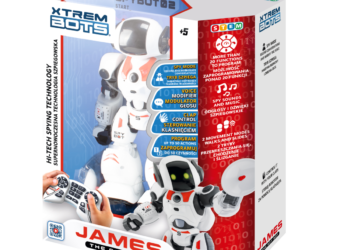 XTREM BOTS – robot interaktywny – James the Spy Bot