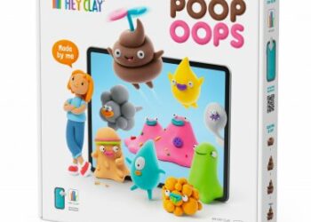 HCL16177CEE – HEY CLAY MASA PLASTYCZNA – zestaw POOP OOPS