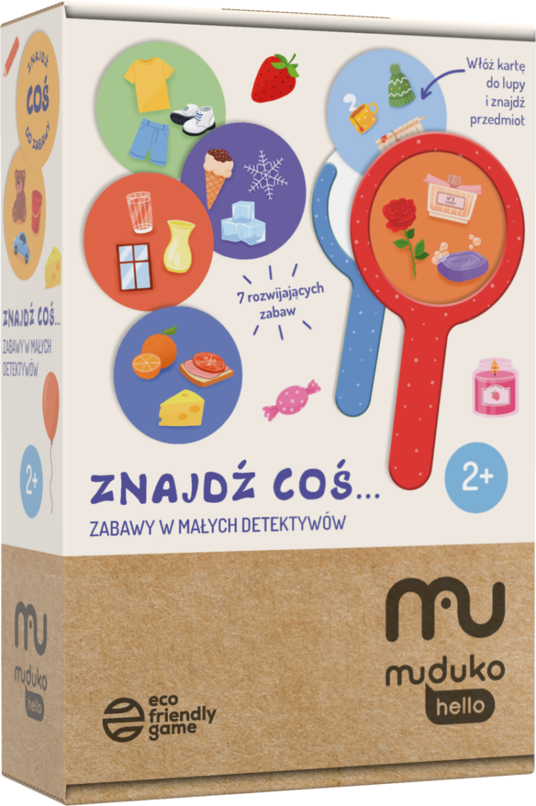 Znajdź coś. Zabawa w małych detektywów