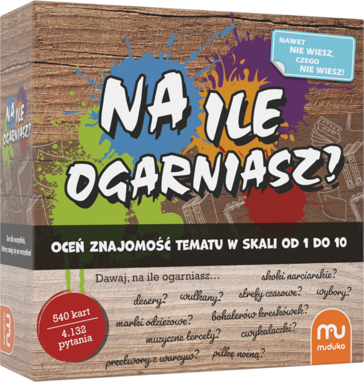 Na ile ogarniasz? Gra imprezowa