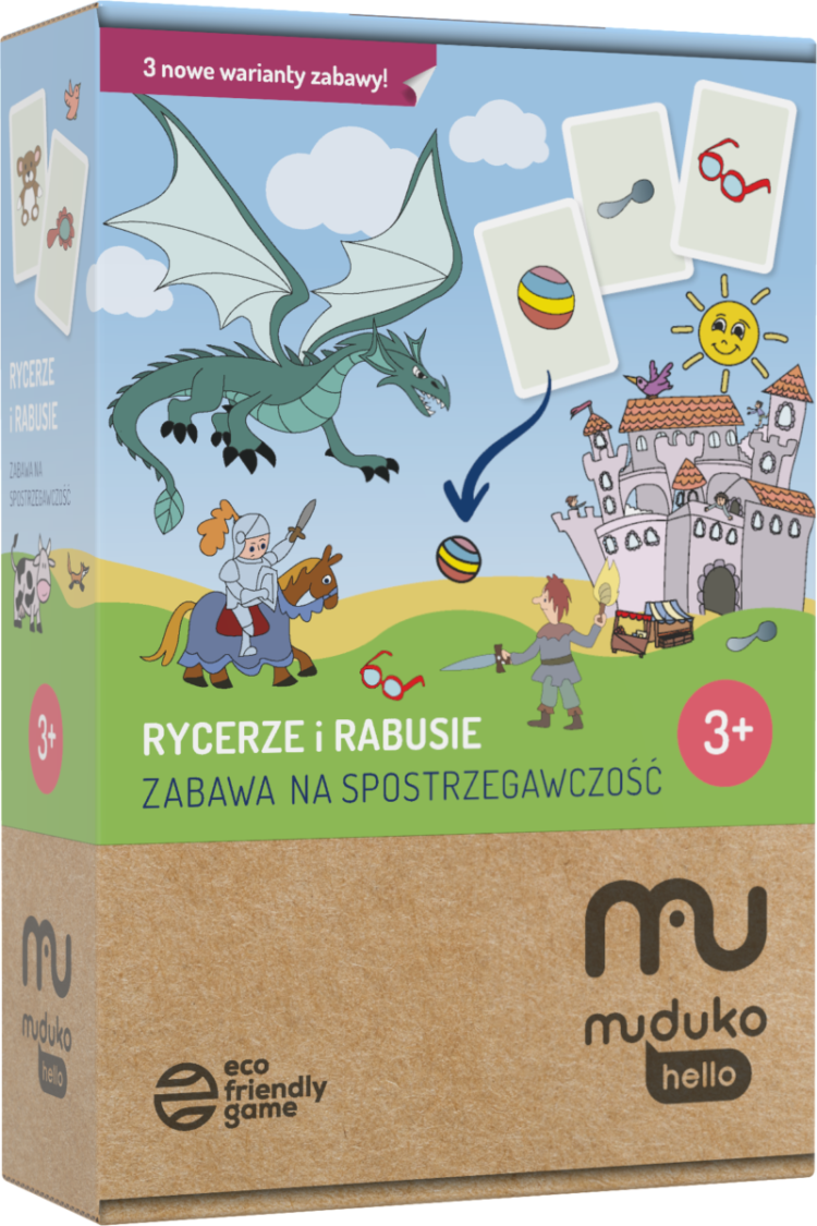 Rycerze i Rabusie. Zabawa na spostrzegawczość