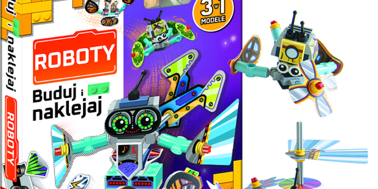 LEGO® Books. Buduj i naklejaj: Roboty