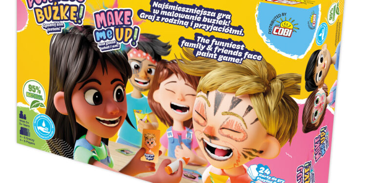 GRA Pomaluj buźkę! Zgadnij kim jestem!