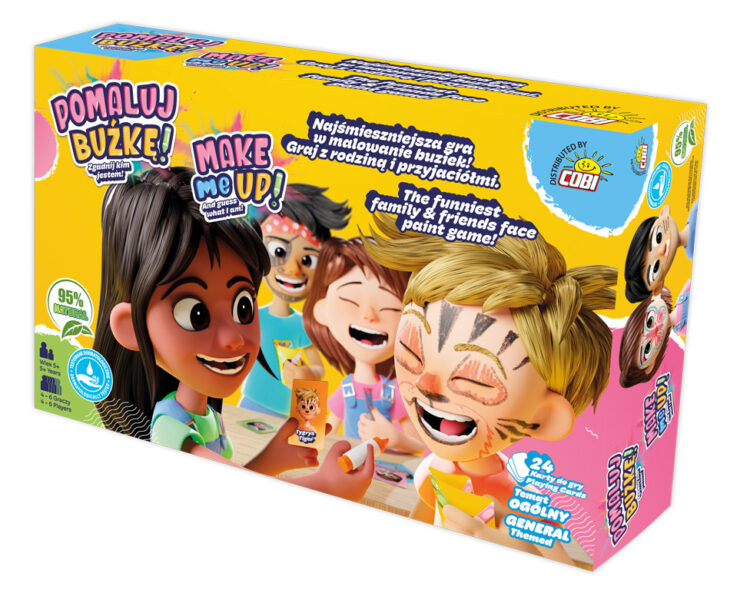 GRA Pomaluj buźkę! Zgadnij kim jestem!