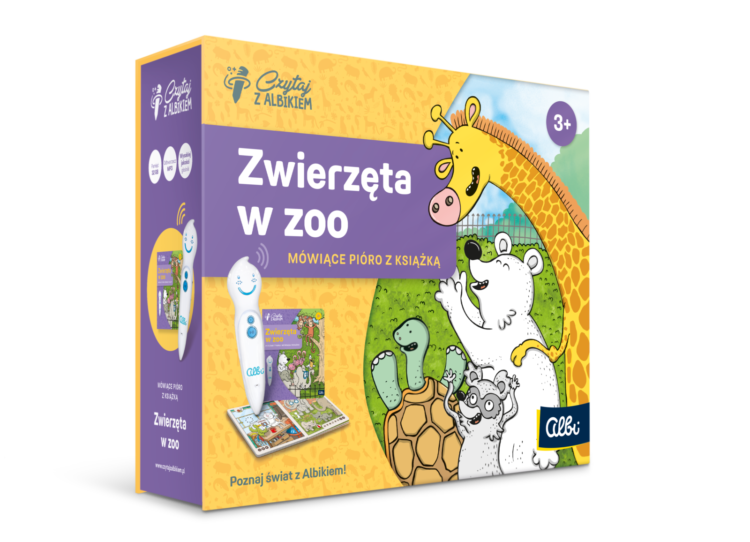 Zestaw „Zwierzęta w ZOO” od Czytaj z Albikiem